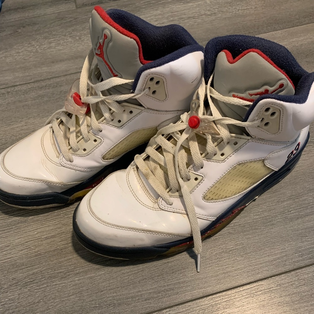 Size 11 - Jordan 5 Retro Olympic “Independence Day